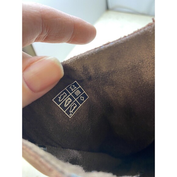 KEEN WOMENS WEDGE BOOTS SZ 7.5 Slip On LIGHT BROWN - Picture 12 of 13